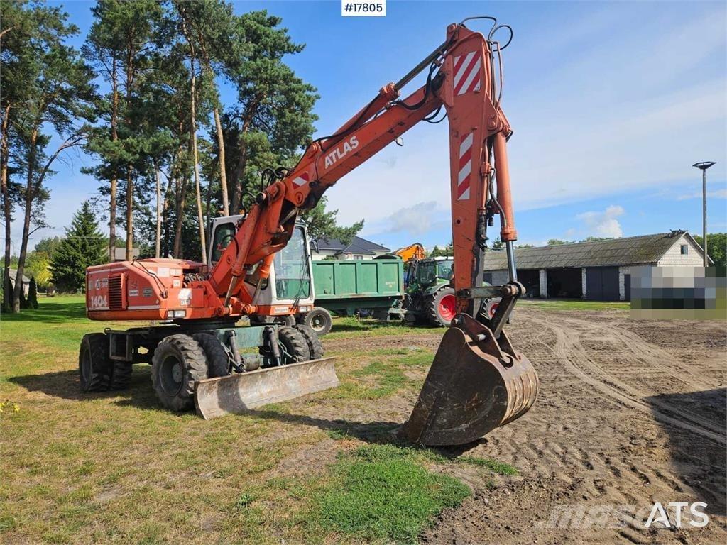 Atlas 1404 Excavatoare cu roti