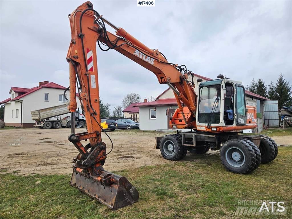 Atlas 1504 Excavatoare cu roti