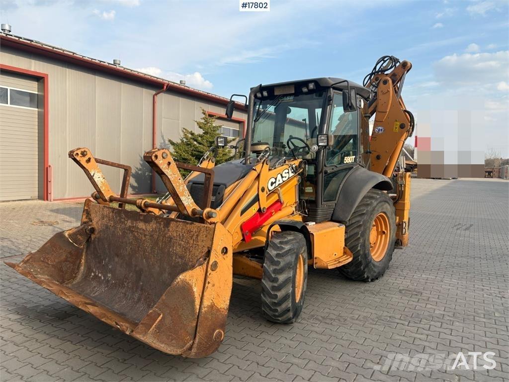 CASE 580T Buldoexcavatoare