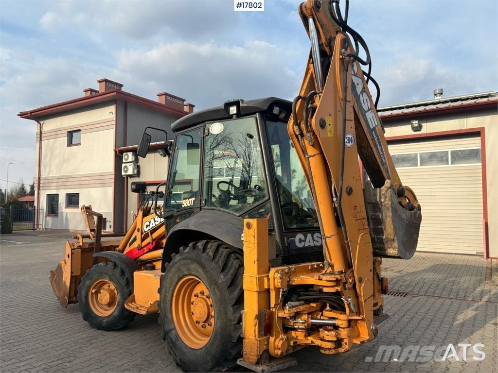 CASE 580T Buldoexcavatoare