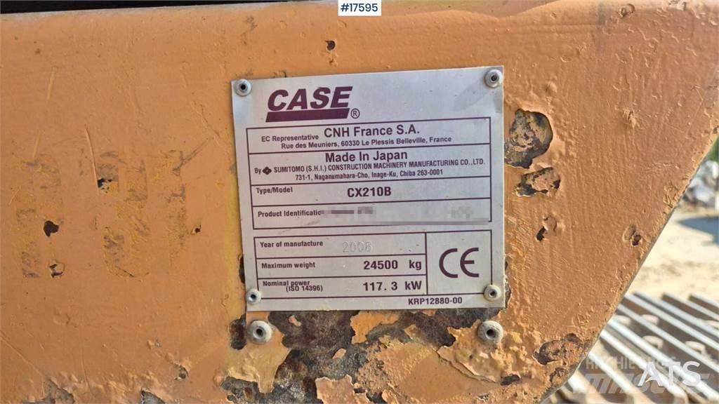 CASE CX210B Excavatoare pe șenile
