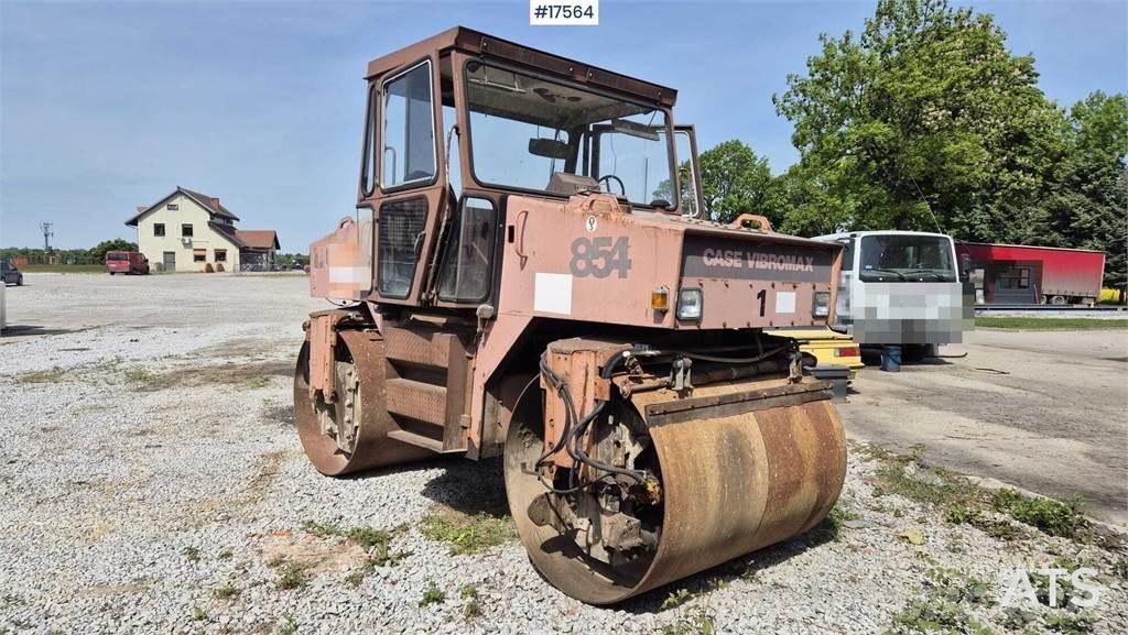 CASE Vibromax W 854 Cilindri compactori dubli