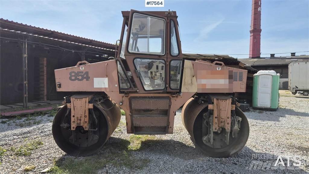 CASE Vibromax W 854 Cilindri compactori dubli