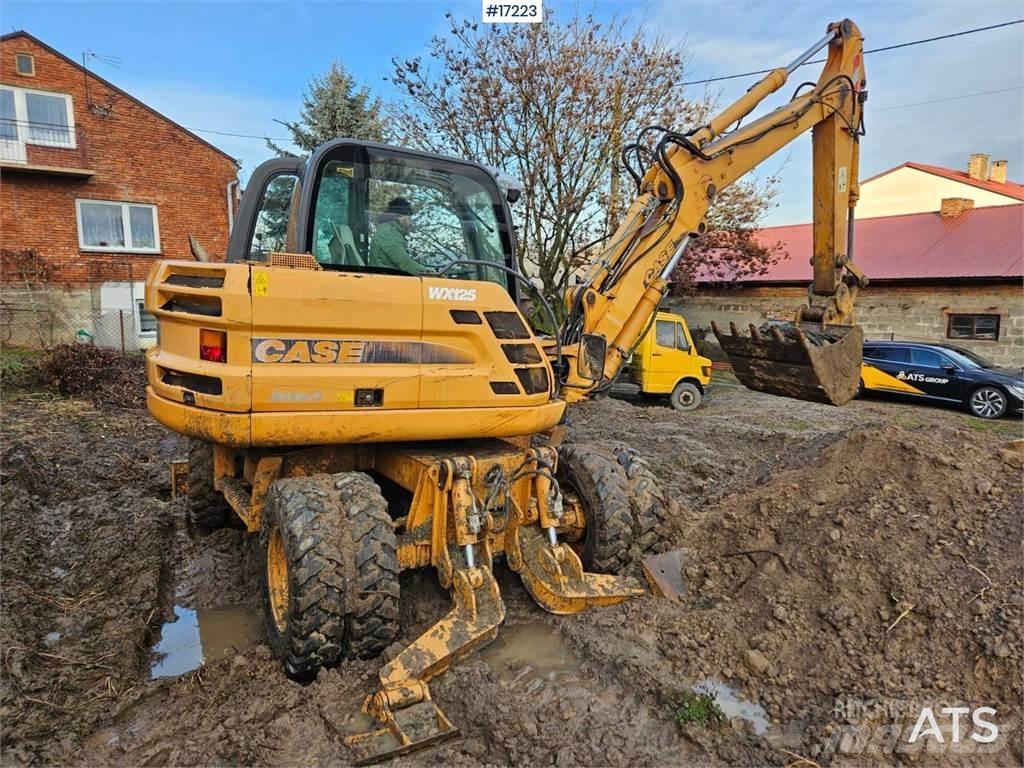 CASE WX125 Excavatoare cu roti