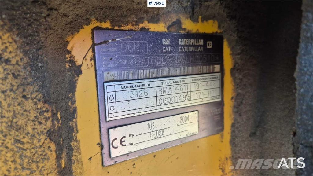 CAT D6D XL Buldozere pe senile