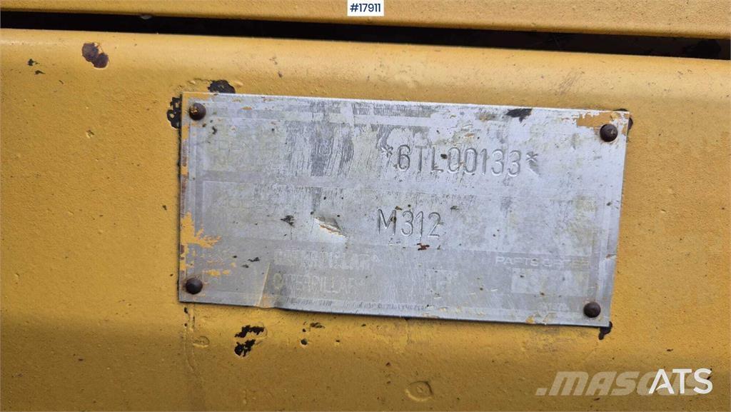 CAT M312 Excavatoare cu roti