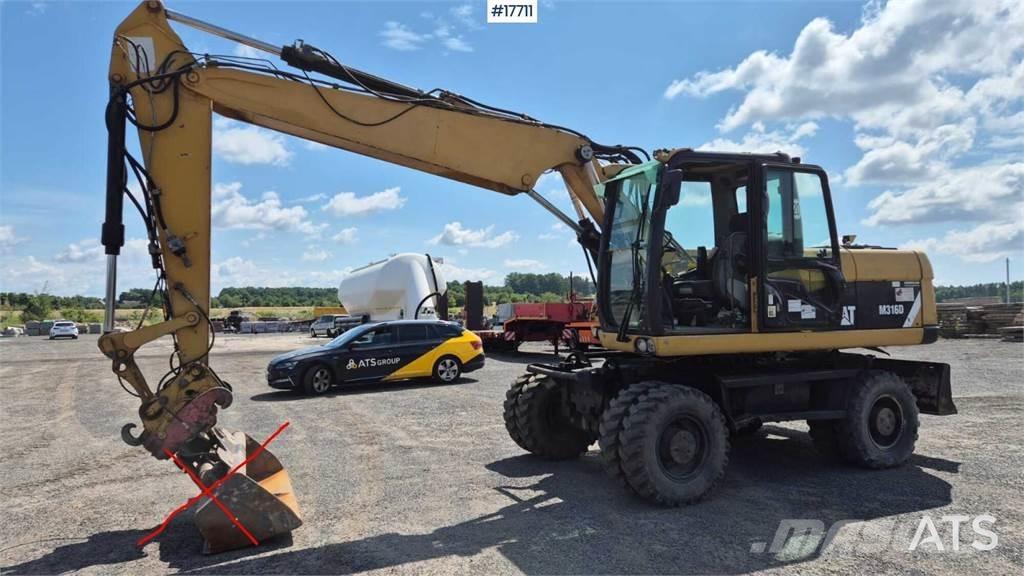 CAT M316D Excavatoare cu roti