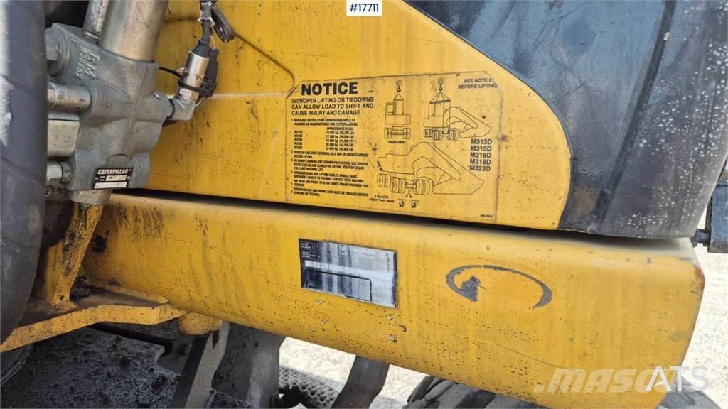 CAT M316D Excavatoare cu roti