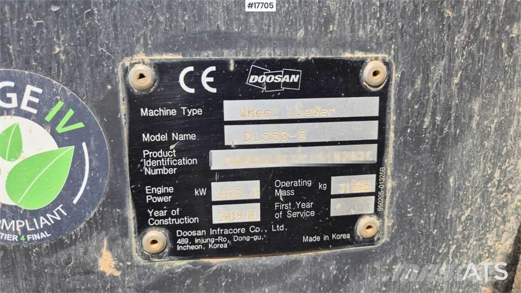 Doosan DL550-5 Incarcator pe pneuri