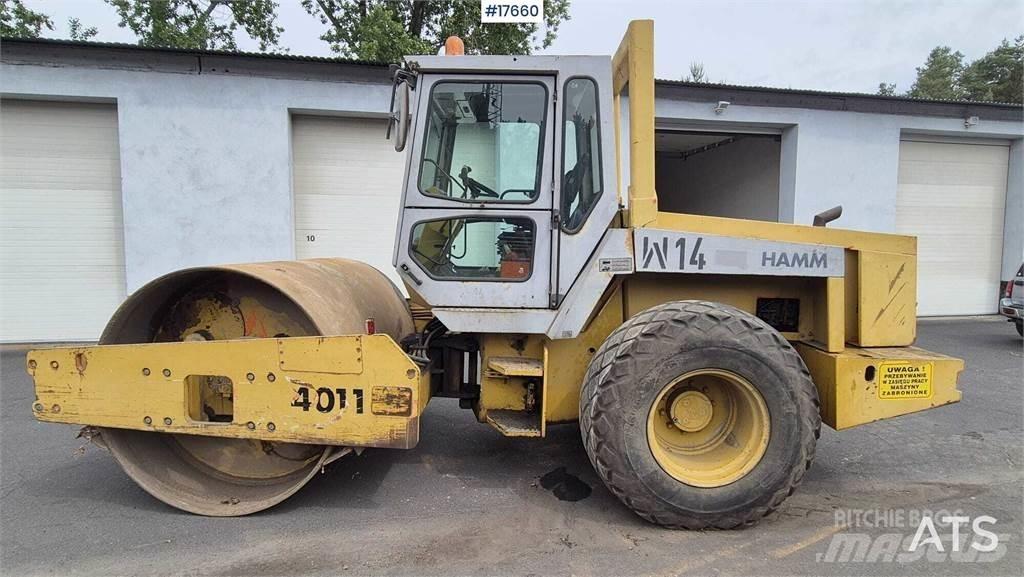 Hamm 4011D Compactoare monocilindrice