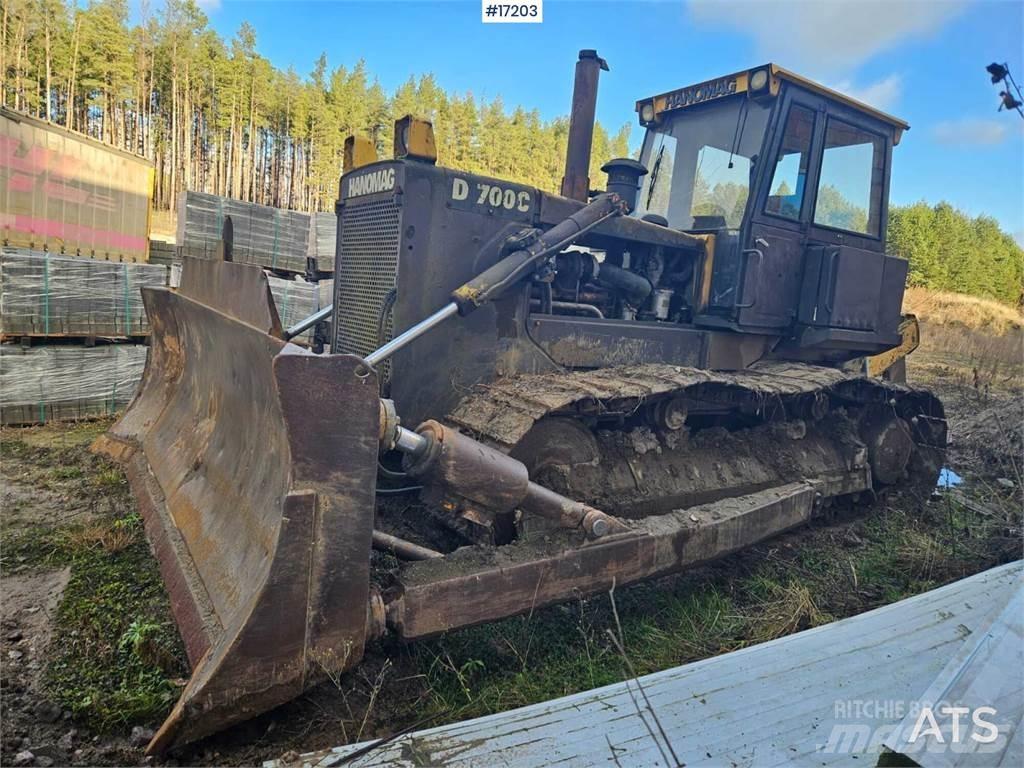 Hanomag D700 C Buldozere pe senile
