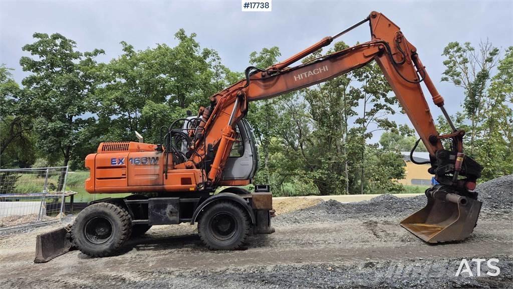 Hitachi EX 165W Excavatoare cu roti