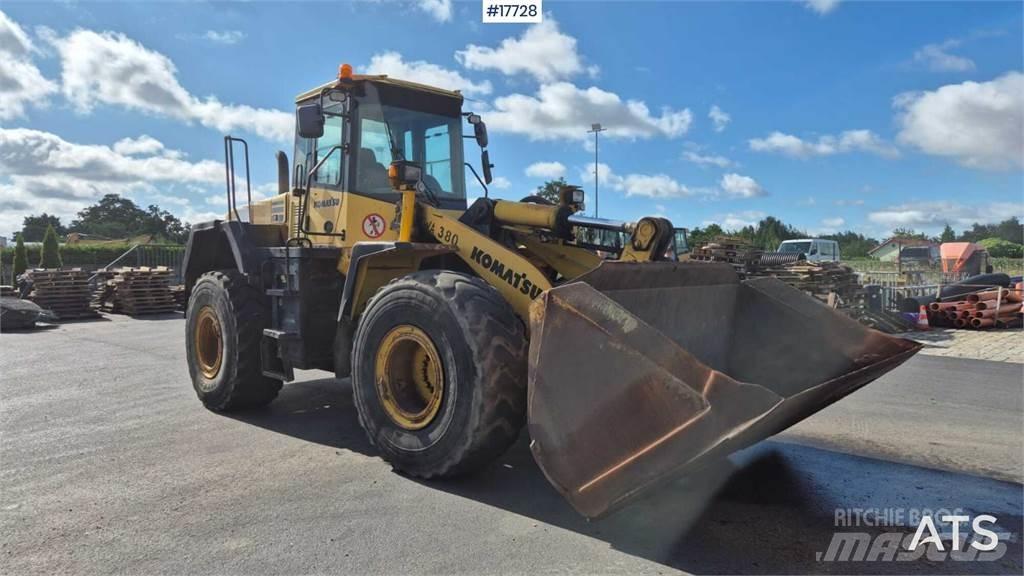 Komatsu WA380-5H Incarcator pe pneuri