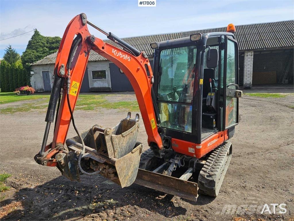 Kubota KX019-4 Mini excavatoare < 7t