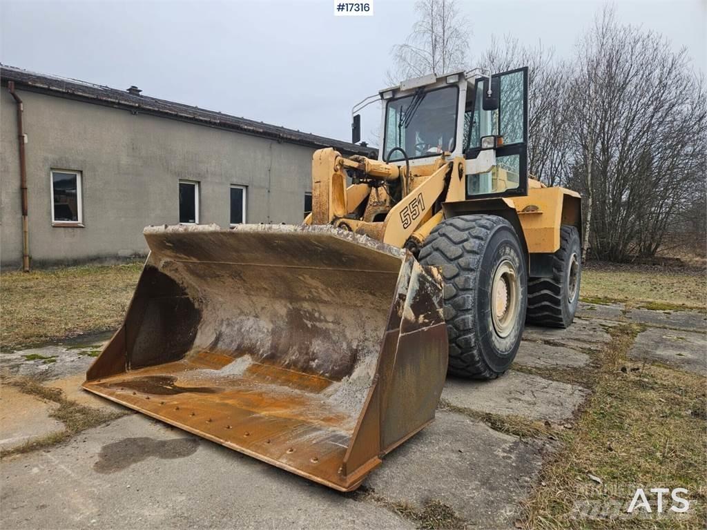 Liebherr L551 Incarcator pe pneuri