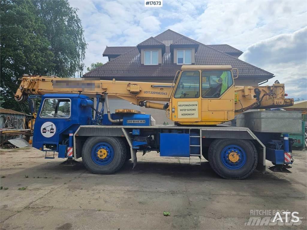 Liebherr LTM 1025 Macara pentru orice teren