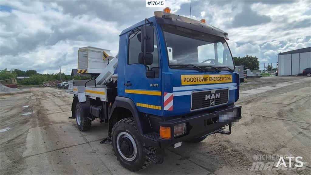 MAN 8.163 Camioane cu macara