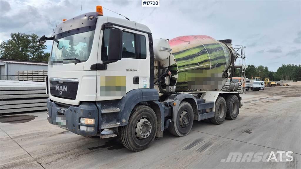 MAN TGS 32.360 Mixere beton/mortar