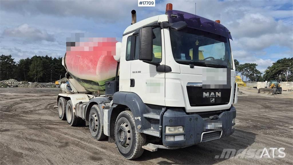 MAN TGS 32.360 Mixere beton/mortar