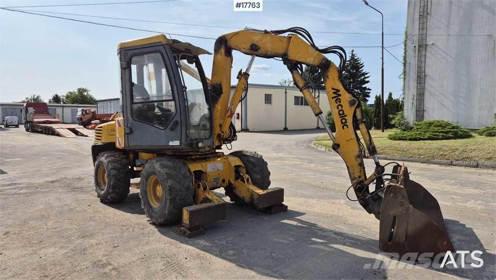 Mecalac 12MX Excavatoare cu roti