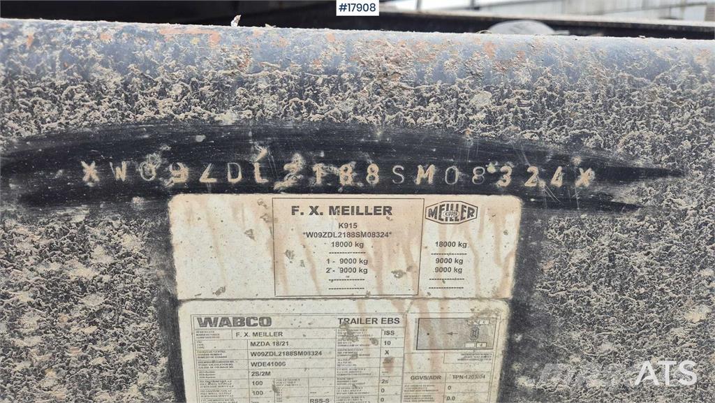 Meiller MZDA 18/21 Remorci basculante