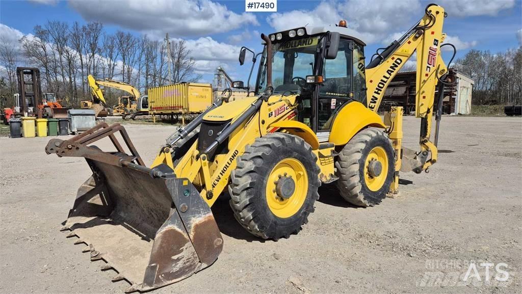 New Holland B 115C Buldoexcavatoare