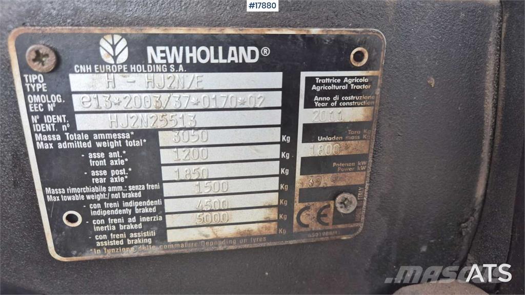 New Holland T 3040 Tractoare