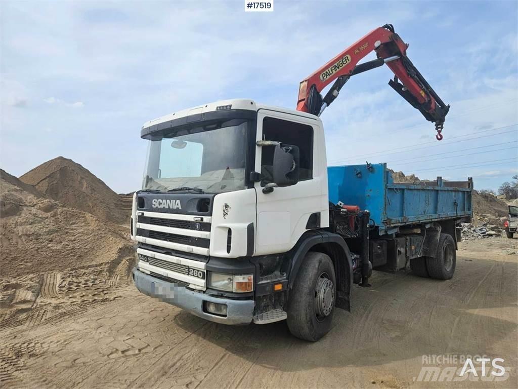 Scania 94G Camioane cu macara