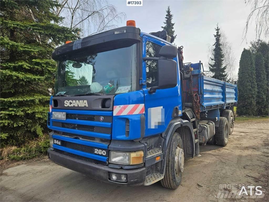 Scania 94G z HDS Camioane cu macara