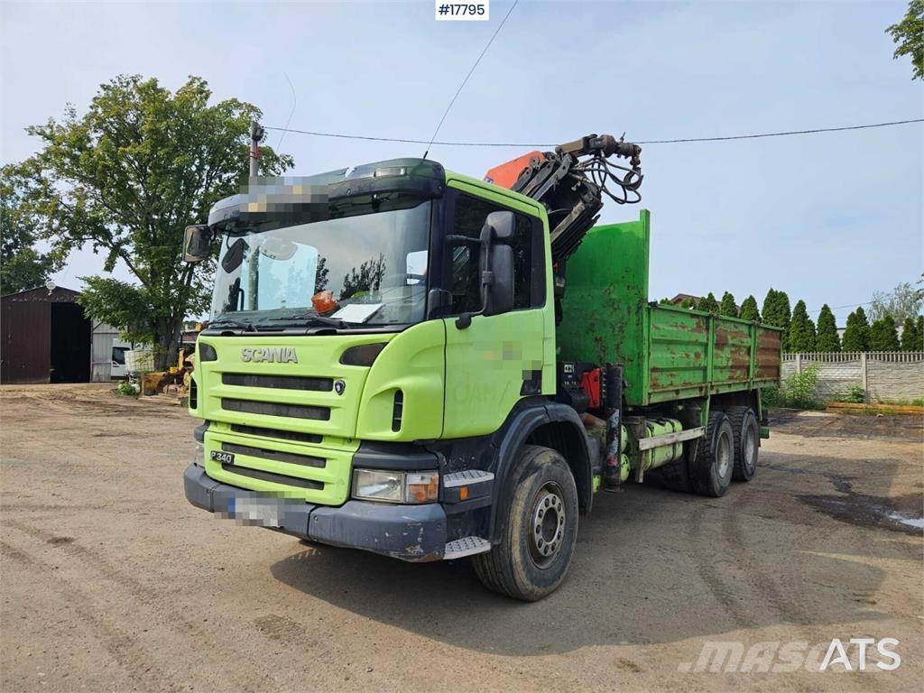 Scania P 340 Camioane cu macara