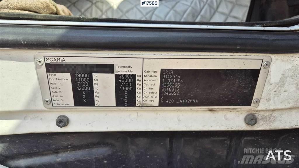 Scania R420 Autotractoare