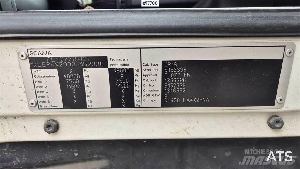 Scania R420 Autotractoare