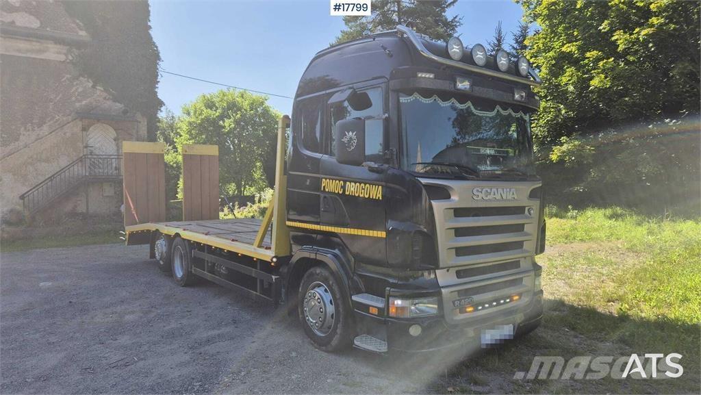 Scania R420 Platforma/Troliu