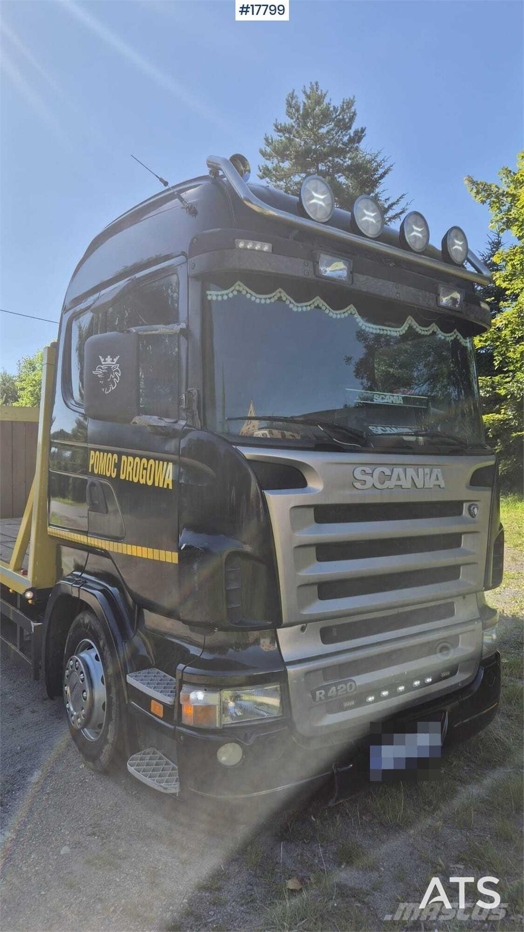 Scania R420 Platforma/Troliu