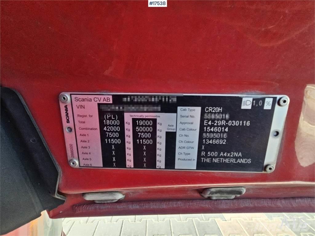 Scania R500 Autotractoare