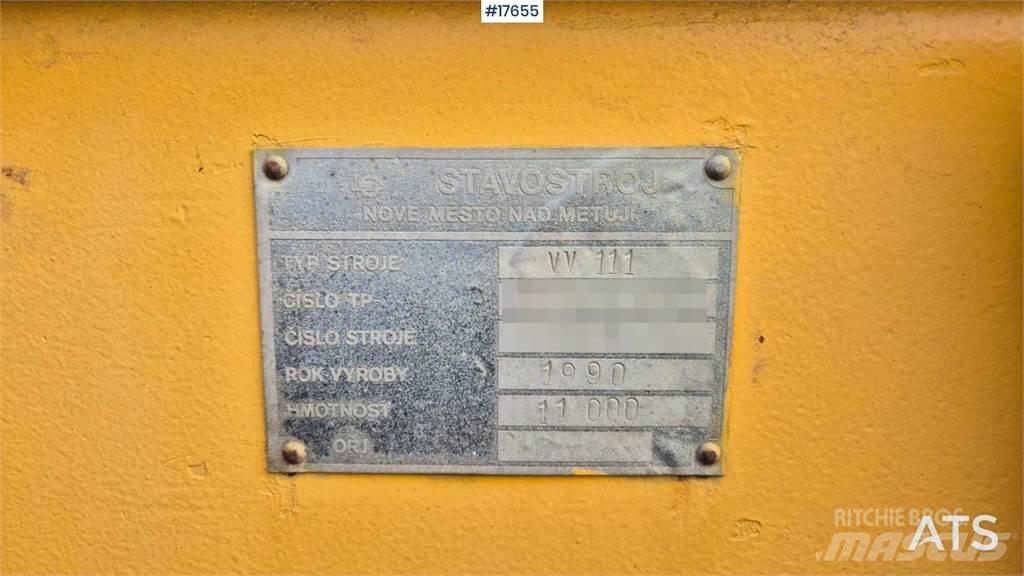 Stavostroj VV 111 Compactoare monocilindrice