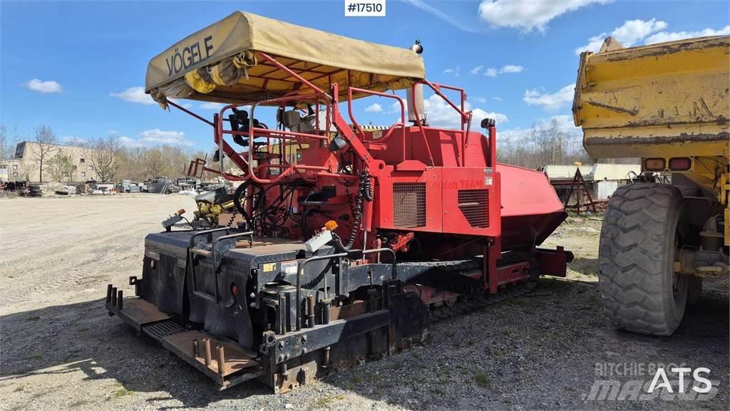 Vögele SUPER 1600 Pavatoare asfalt