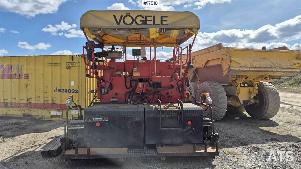 Vögele SUPER 1600 Pavatoare asfalt