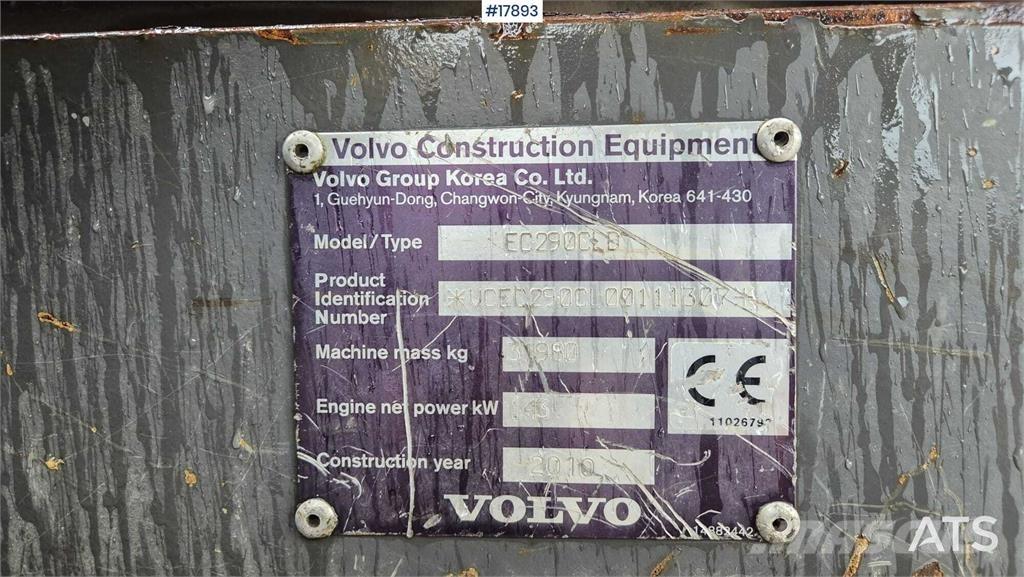 Volvo EC 290 CLD Excavatoare pe șenile
