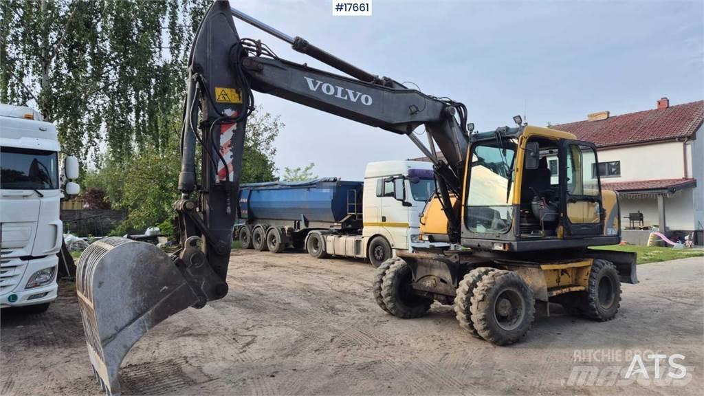 Volvo EW 160B Excavatoare cu roti