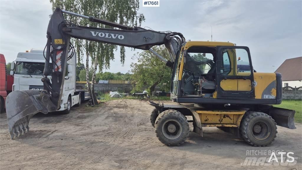 Volvo EW 160B Excavatoare cu roti
