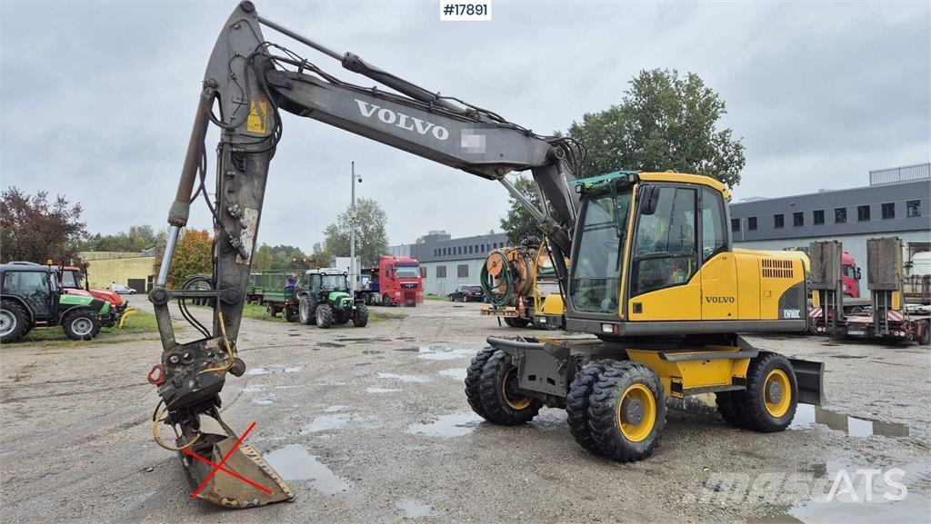 Volvo EW 160C Excavatoare cu roti