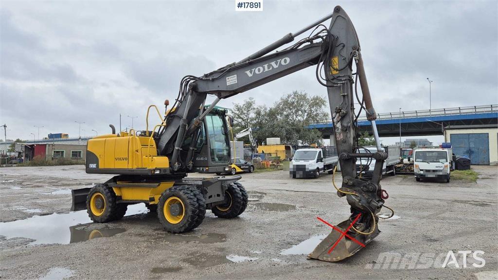 Volvo EW 160C Excavatoare cu roti