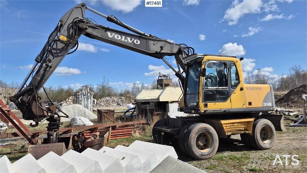 Volvo EW160B Excavatoare cu roti