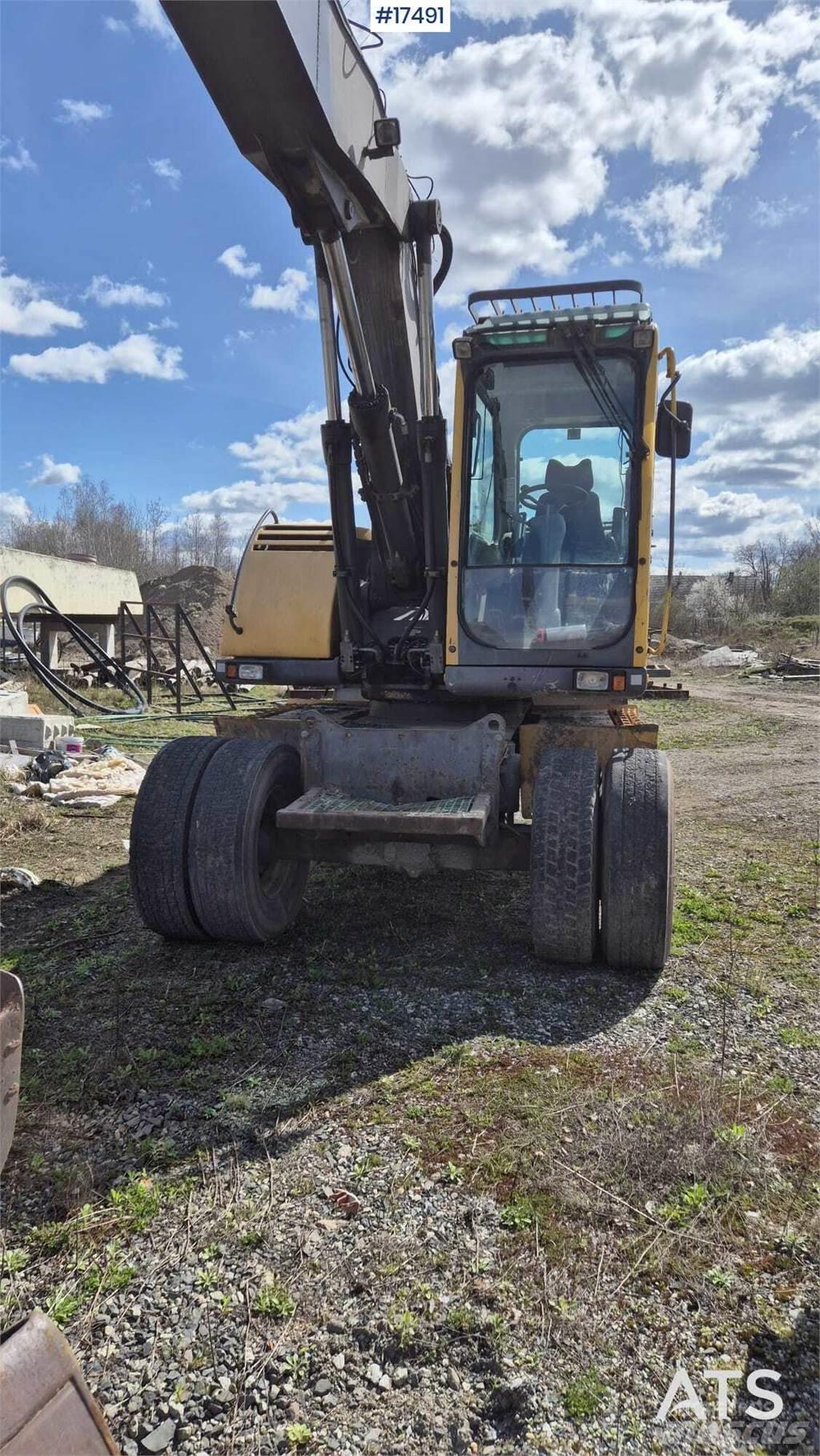 Volvo EW160B Excavatoare cu roti