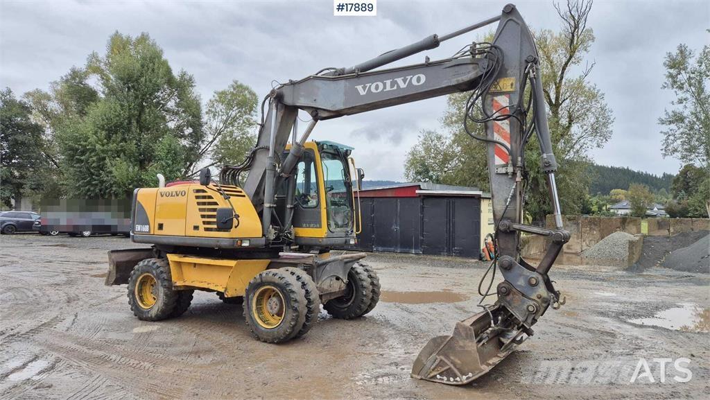 Volvo EW160B Excavatoare cu roti
