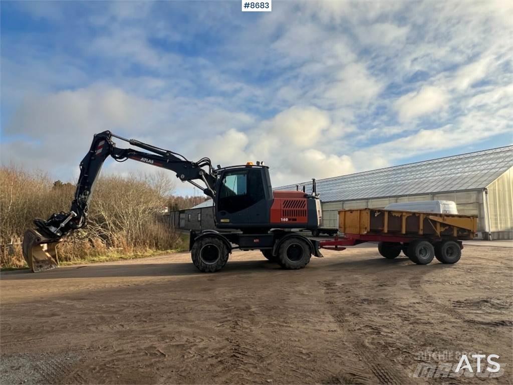 Atlas 160W Excavatoare cu roti