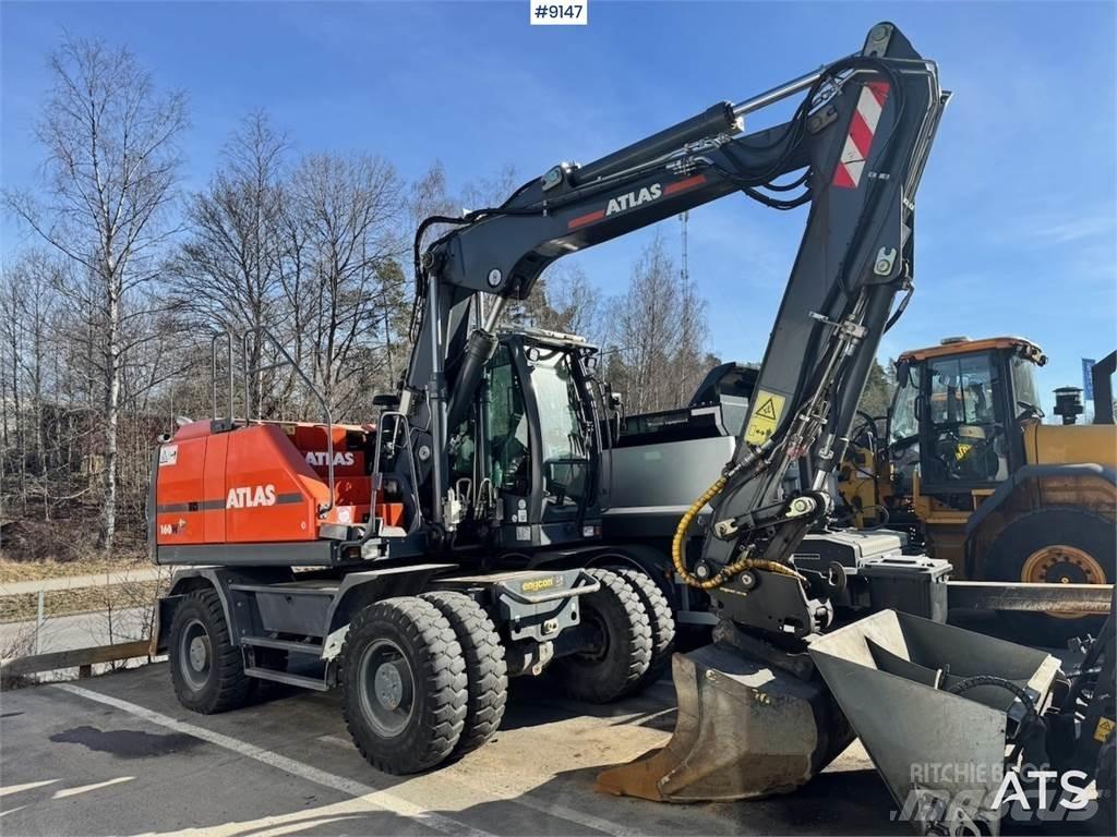 Atlas 160W Excavatoare cu roti