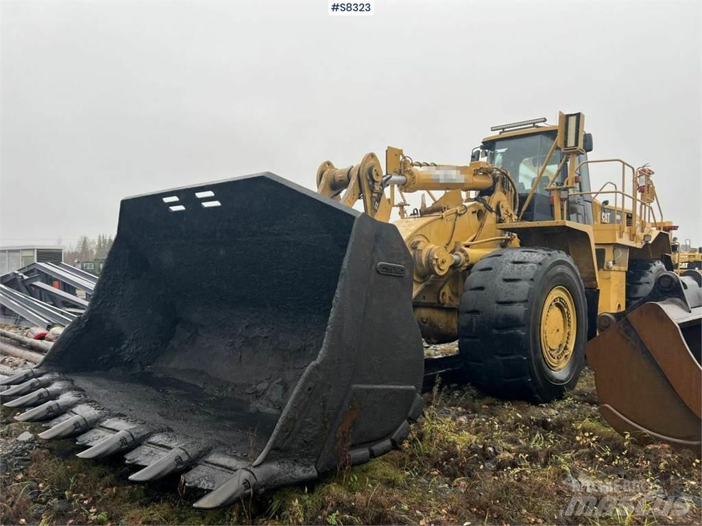 CAT 988H buldozere pe roti