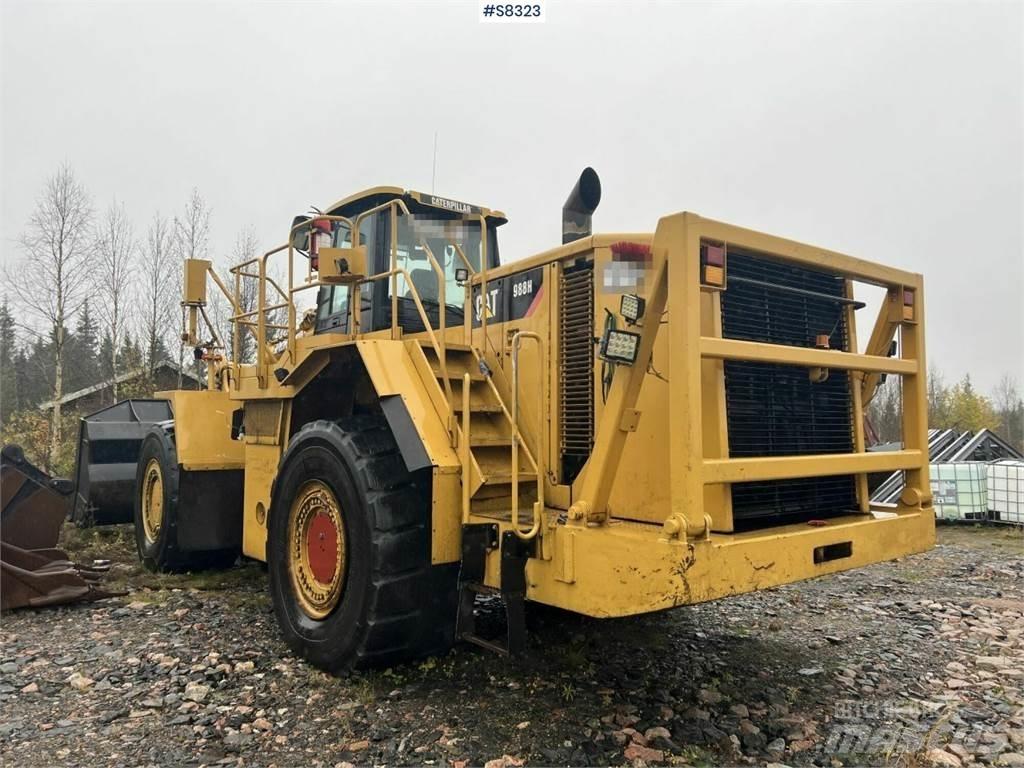 CAT 988H buldozere pe roti